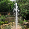 Disneyland Hotel Frontier Tower geyser, October 2011