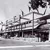 Disneyland Hotel photo with Monorail, 1960s