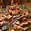 Disneyland Hotel Frontier Tower Big Thunder Mountain Railroad model September 2011