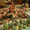 Disneyland Hotel Frontier Tower Big Thunder Mountain Railroad model September 2011