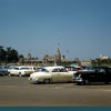 Disneyland parking lot photo, 1956