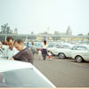 Disneyland parking lot, September 1965 photo