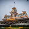 Walt Disney World Main Street Railroad Station, January 2010