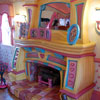 Minnie Mouse house at Mickey's ToonTown Fair, August 2008