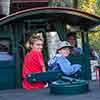 Disneyland Railroad, cab of the E.P. Ripley, January 2009