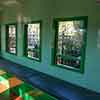 Caboose interior, Disneyland New Orleans Square Station, February 2007