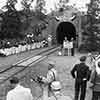 Grand opening of the Disneyland Grand Canyon Diorama with Walt Disney March 31, 1958