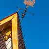 Disneyland Toon Town Depot weather vane, September 2009