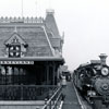 Disneyland Main Street Train Station, July 17, 1955