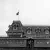 Disneyland Main Street Train Station, December 1956