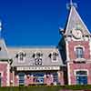 Disneyland Main Street Train Station January 1964