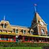 Disneyland Main Street Train Station January 2011