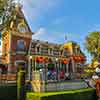 Disneyland Main Street Train Station October 2011