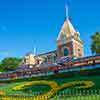 Disneyland Main Street Train Station July 2012