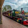 Disneyland Main Street Train Station October 2013