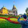 Disneyland Main Street Train Station, December 2016