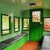 Caboose interior, onto Disneyland Fantasyland Depot, May 2011