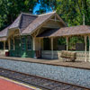 Disneyland New Orleans Square Depot June 2013