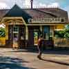 Disneyland Frontierland Station 1955