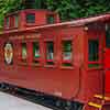 Disneyland Caboose, Tomorrowland Depot, May 2011