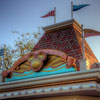 Disneyland entrance photo, May 2012