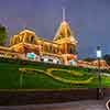 Disneyland entrance photo, June 2012