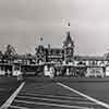 Disneyland entrance photo, October 1955