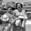 Disneyland entrance photo, June 1958