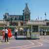 Disneyland entrance photo, July 1958