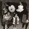 Disneyland opening day July 17, 1955 with Jerry Colonna and Bob Hope's children, Linda and Tony