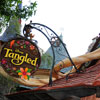 Disneyland Fantasyland Tangled Meet and Great area October 2010