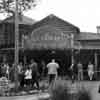 Disneyland Frontierland, December 1957