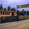 Disneyand Frontierland Station area, December 26, 1955