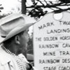 Walt Disney in Frontierland, 1957