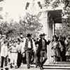 Disneyland Frontierland gunfight, 1950s