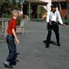 Disneyland Frontierland Black Bart photo, 1956