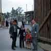 Black Bart and guests at Disneyland, May 1956 photo