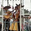 The Gonzalez Trio in Disneyland's Frontierland, June 1960