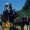 Disneyland Stagecoach photo, July 18 1955