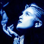 Madonna Blue Vogue Painting
