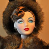 Gene Marshall in Star Wardrobe Mink Swing Coat and Hat separates