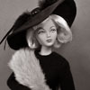 Photo of vinyl Gene Marshall doll wearing A Lady Knows