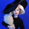 Photo of vinyl Gene Marshall doll wearing A Lady Knows