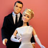 Barbie as Doris Day and Ken as Rock Hudson vinyl dolls from Pillow Talk