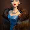 Gene Marshall doll wearing Blue Fox