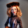 Photo of vinyl Gene Marshall doll wearing Daily Threads