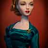 Photo of vinyl Gene Marshall Cocoa Crisp doll wearing Emerald Eve