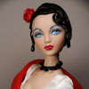 Photo of vinyl Gene Marshall doll wearing Estrellita