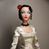 Photo of vinyl Gene Marshall doll wearing Estrellita