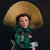 Tonner Scarlett O'Hara vinyl doll wearing Lost Barbeque outfit